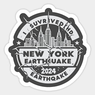 I-survived-the-nyc-earthquake Sticker